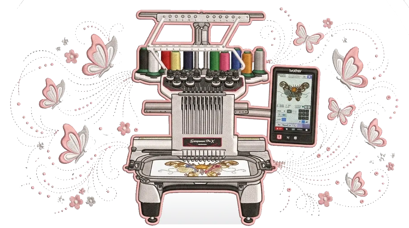 Máquina de bordar Brother Entrepreneur Pro X