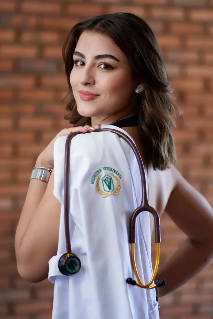 Jaleco Curso Medicina Veterinária