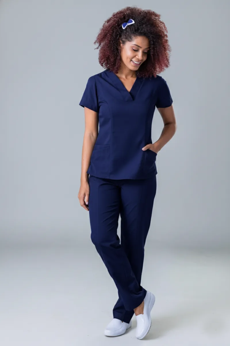 Scrubs Feminino Azul Marinho
